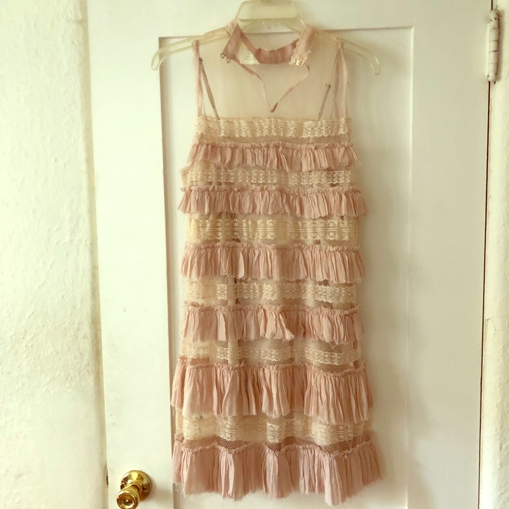 Free People Tiered Ruffle Dress